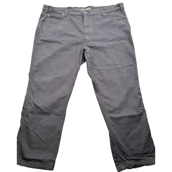 Duluth Pack Other - Duluth Trading Co Flex Fire Hose Mens 46x30 Relaxed Fit Work Pants Black